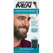 Just for men hair color mustache & beard color 40 ml darkest brown