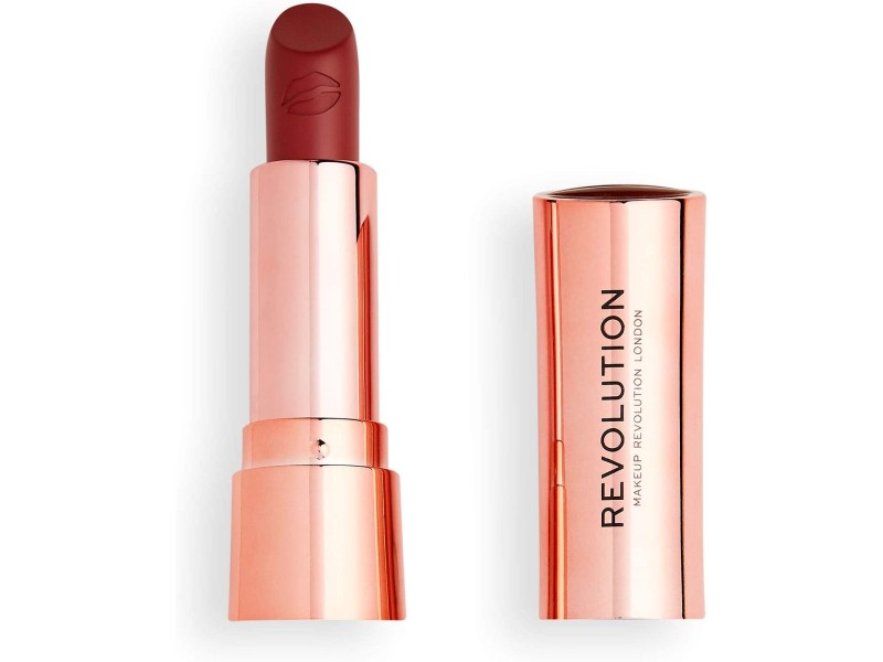 REVOLUTION SATIN KISS LIPSTICK ROSE - 00017672