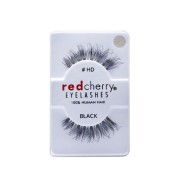 Red cherry eyelashes hd black