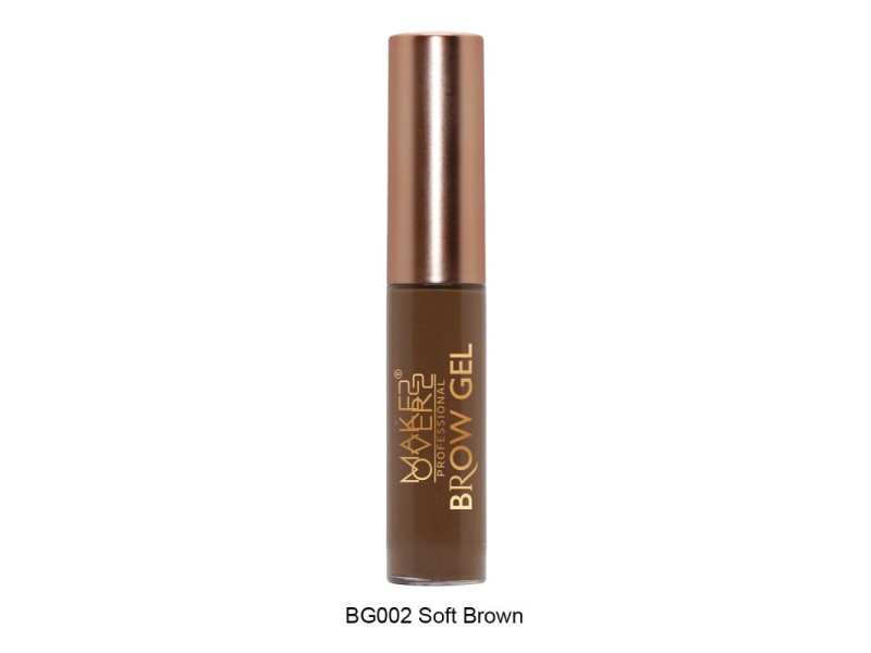Make over 22 brow gel mascara soft brown bg002