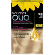 GARNIER OLIA PERMANENT HAIR COLOUR10.0VERYLIGHTBLOND