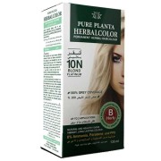 Pure planta permanent herbal hair colour 10n blonde platinum 135ml 