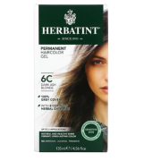Pure planta permanent herbal hair colour 6c ash dark blonde 135ml 
