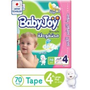Babyjoy diapers no4+ giant 70 pads