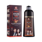 Argan oil gray covering shampoo natural brown 420 ml