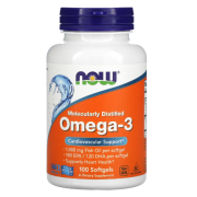 ناو أوميجا 3 زيت سمك 180EPA / 120DHA 100 قرص