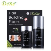 Dexe group hair building fibers + spray 22g+100ml