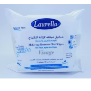Laurella make up remover wet wipes- 20 wipes