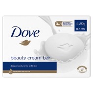 DOVE SOAP 90G CREME BAR 4 PACK