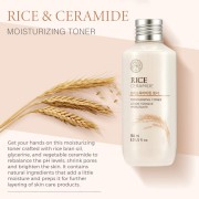 The face shop rice ceramide moisture toner 150ml