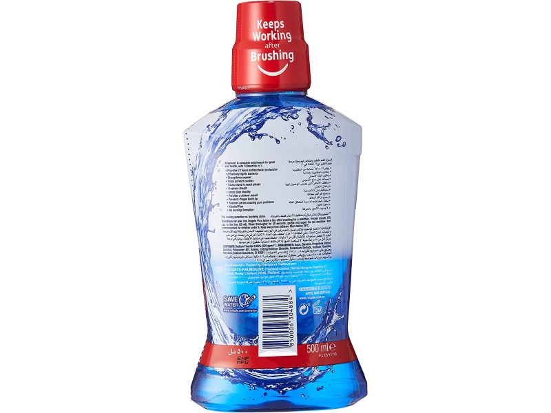 Colgate mouth washes plax 500 ml complete care