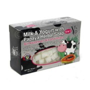 Yc soap bar with papaya and milk 100mg