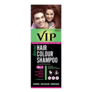 VIP HAIR COLOUR SHAMPOO 5IN1 BROWN 180ML