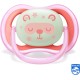 AVENT SOOTHER ULTRA AIR NIGHT 6-18M GIRLS 2PCS SCF376/22