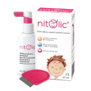 Nitolic head lice treatment with comb 30ml