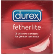 Durex condoms 3 pack fetherlite