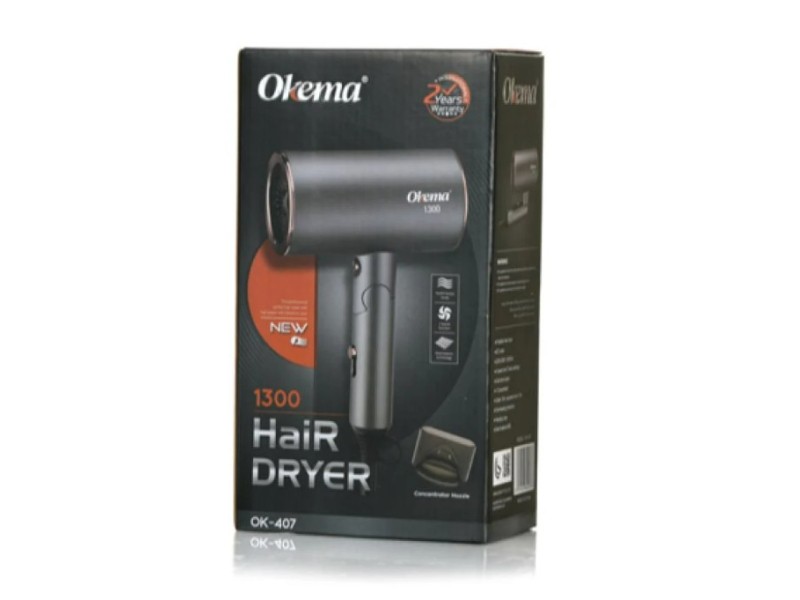 OKEMA HAIR DRYER (OK 407)