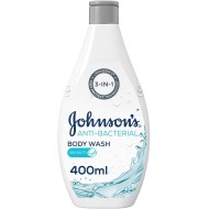 Johnsons body wash anti-bacterial mint 400ml