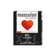 Masculan large size xxl condoms 3 pieces