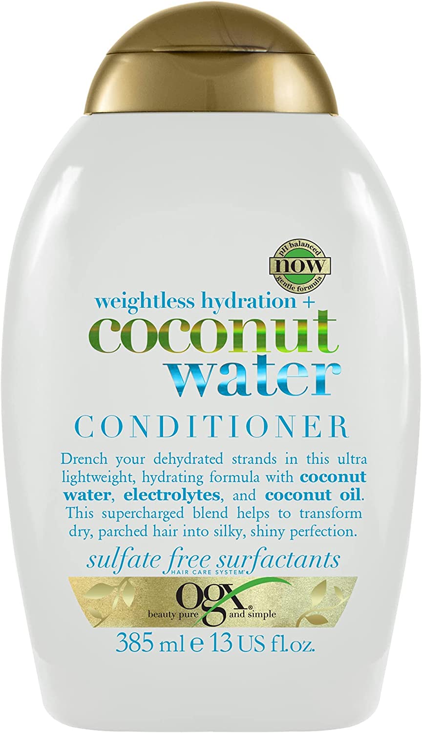 OGX CONDITIONER COCONUT WATER WEIGHTLESS HYDRATION 385ML OGX CONDITIONER COCONUT WATER WEIGHTLESS HYDRATION 385ML