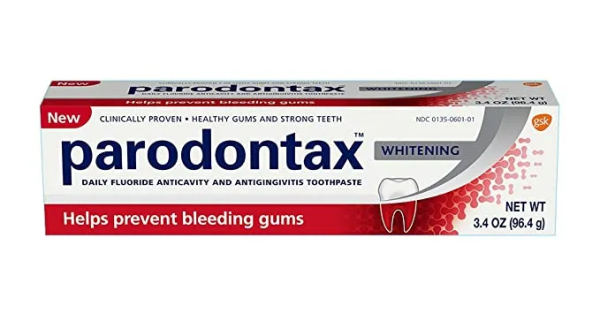 new parodontax toothpaste