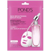 Ponds skin brightening serum face mask 21 ml vitamin e + sea daffodil