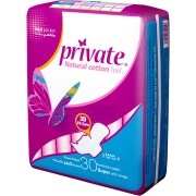 Private super maxi pocket 30 pads