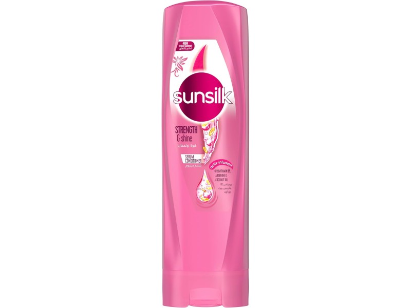 SUNSILK COND 340ML STRENGTH & SHINE