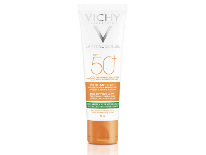 VICHY CAPITAL SOLEIL SPF50+ MATTIFYING 3-IN-1 50ML