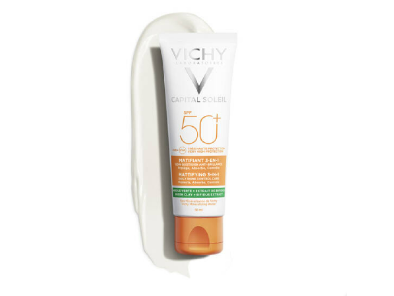 VICHY CAPITAL SOLEIL SPF50+ MATTIFYING 3-IN-1 50ML