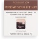 Revolution brow sculpt kit dark brown
