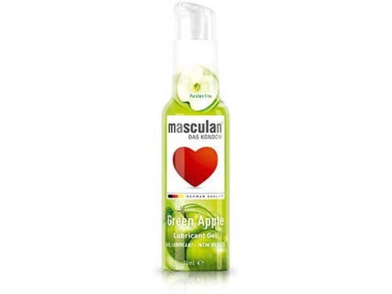 Masculan lubricant gel green apple 75ml