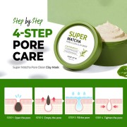 Some by mi super matcha pore clean clay face mask 100 gm