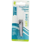 Trim nail care deluxe fingernail clipper 3 pieces