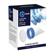 V-comb filters 8pcs