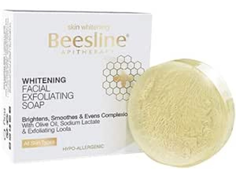 Beesline whitening facial exfoliating soap - 60ml