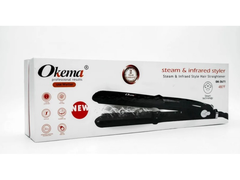 OKEMA HAIR STRAIGHTENER OK-2671