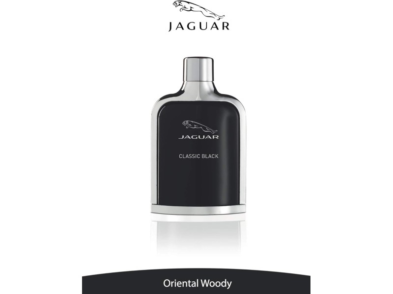 Jaguar classic black men - eau de toilette 100ml Jaguar classic black men - eau de toilette 100ml