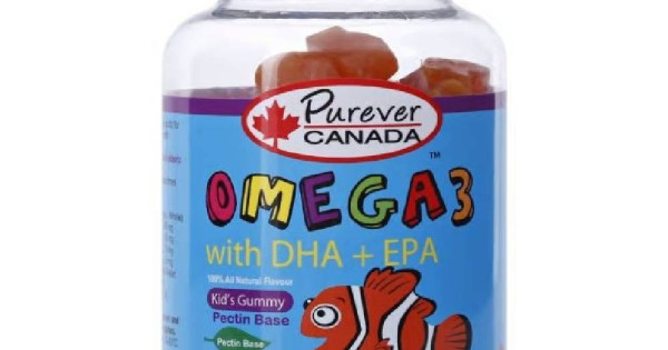 PUREVER CANADA OMEGA-3 WITH DHA+EPA KIDS 60 GUMMIES - 00018258