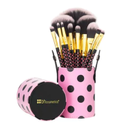 Bh cosmetics pink dot collection brush set - 11 piece