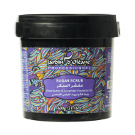 Jardin d oleane sugar scrub argan oil and lavender essential oil - 600g