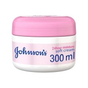 Johnsons 24 hour moisture soft cream 300ml