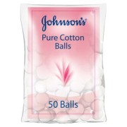 Johnsons cotton balls 50p