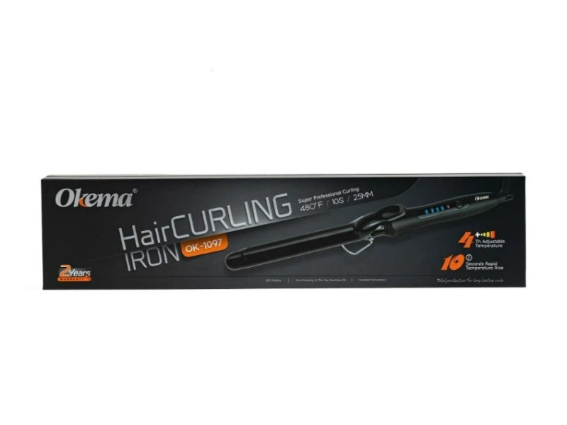 OKEMA HAIR CURLING IRON ON-1097