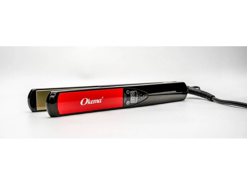 OKEMA CERAMIC HAIR STRAIGHTENER OK-2038