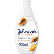 Johnson's body lotion vita-rich 400 ml papaya